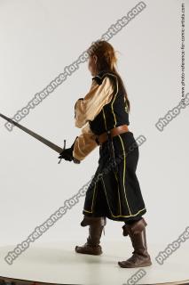 Vinga Medieval Pose With Sword